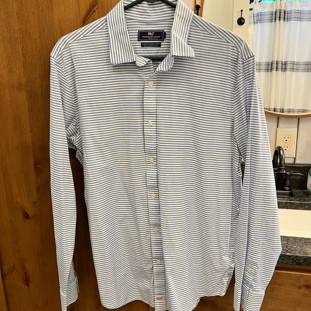 Mens Slim Fit Whale Shirt